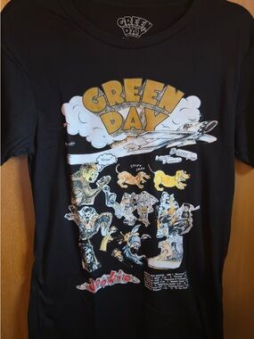 Green Day Dookie T-shirt Size Small